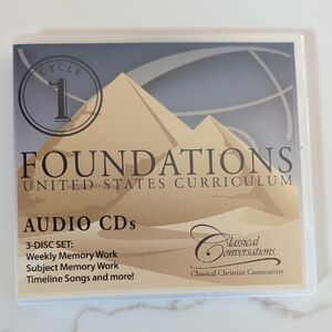 Foundations Cycle 1 Audio CDs, Homeschool, Classical Conversations, Education